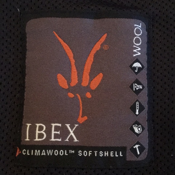 Ibex Climawool Black Softshell Jacket - Picture 8 of 12